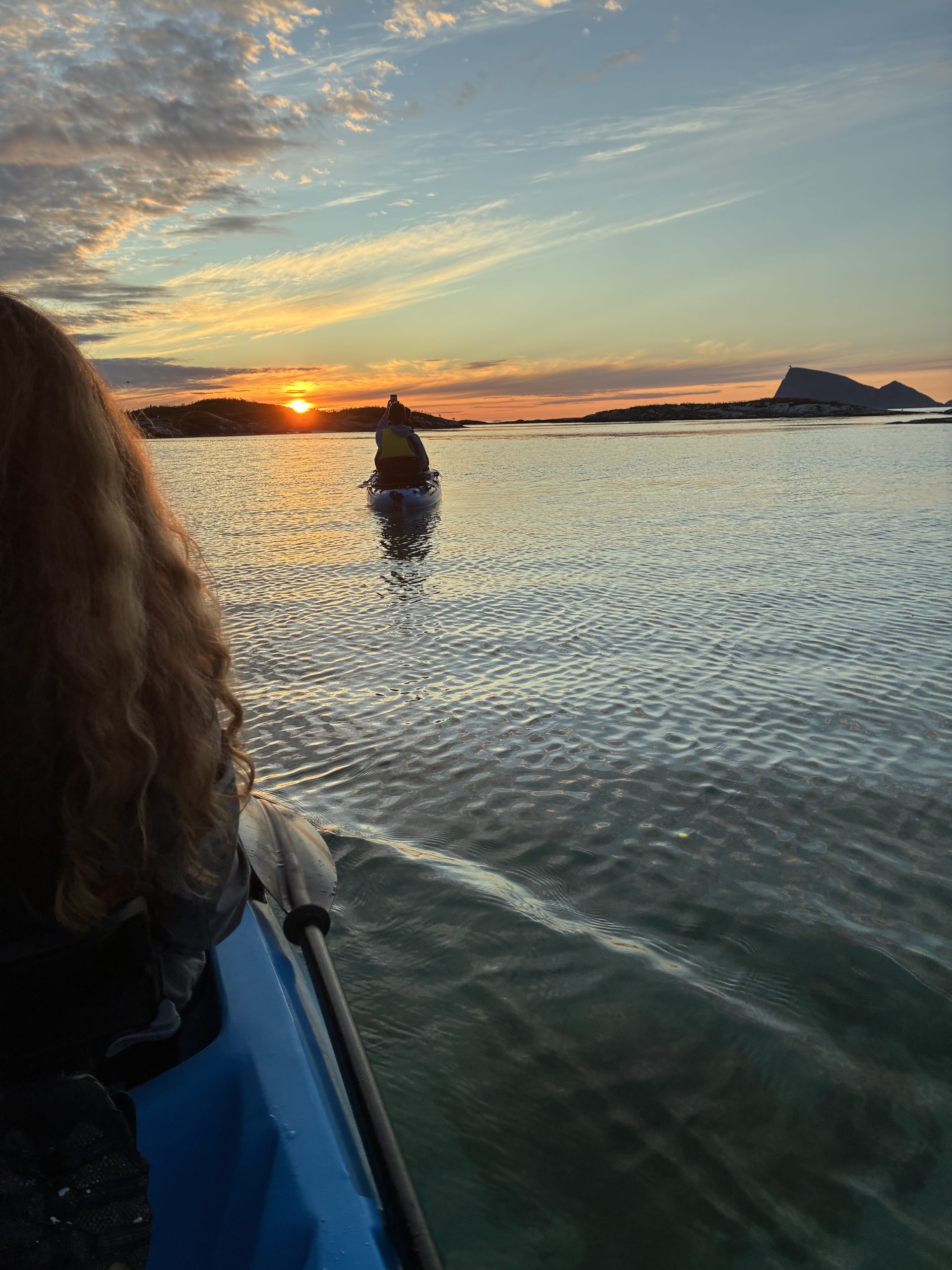 Soleil de minuit à Sommaroy en Hobie kayak – Image 10